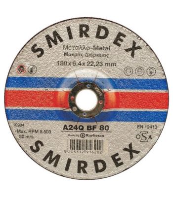 SMIRDEX Δίσκος Λειάνσεως 180x6.4mm A24Q-BF80 για γωνιακό τροχό