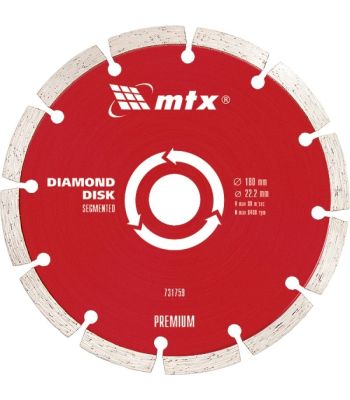 Διαμαντόδισκος premium dry 230mm MTX 731779