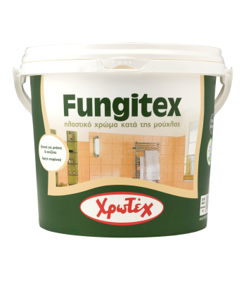 FUNGITEX Πλαστικό χρώμα κατά της μούχλας, Λευκό 0.75l