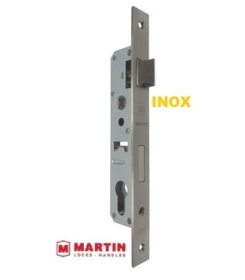 Κλειδαριά Ασφαλείας Χωνευτή 20mm INOX Martin χωρίς Κύλινδρο