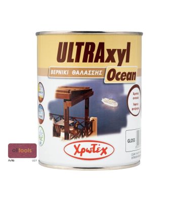 ULTRAXYL OCEAN Βερνίκι θαλάσσης Ξύλου gloss Λιλά U27 χρωτεχ 0,75lt